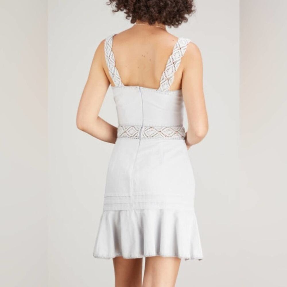 Jonathan Simkhai Flora Macrame Strap Mini Dress C… - image 3